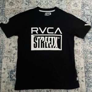 RVCA x StreetX t shirt pristine condition size S Rare
